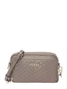 Сумка через плечо GUESS Crossbody Bag ANNING, серо-коричневый
