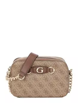 Сумка через плечо GUESS Crossbody Bag IZZY, цвет brown/light brown