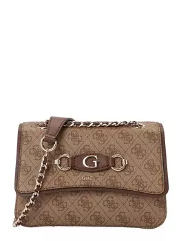 Сумка через плечо GUESS Crossbody Bag IZZY, цвет brown/brocade