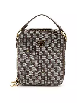 Сумка через плечо GUESS Crossbody Bag Torino, коричневый