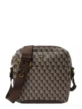 Сумка через плечо GUESS Crossbody Bag Torino, цвет brown/dark brown