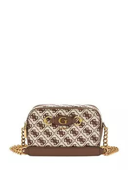 Сумка через плечо Guess Izzy, коричневый