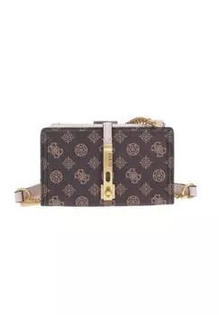 Сумка через плечо Guess, коричневая