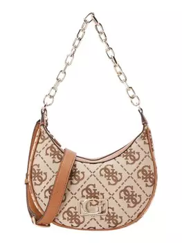Сумка через плечо GUESS, коричневый