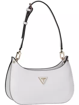 Сумка через плечо Guess Meridian Mini Top Zip Shoulder Bag, серый