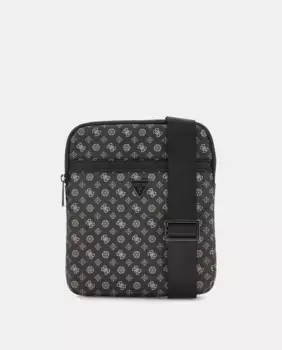 Сумка через плечо Guess Micro Peony, черный