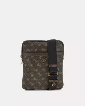 Сумка через плечо Guess Milano, коричневый