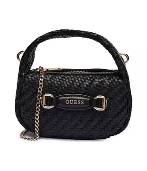 Сумка через плечо Guess на цепочке, черный