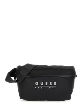Сумка через плечо Guess NOLA BUM BAG, черный