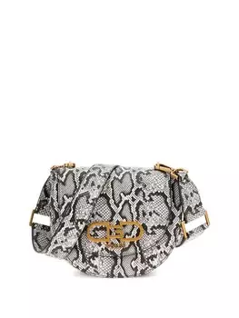 Сумка через плечо Guess, серый/белый