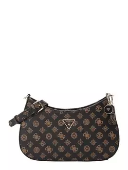 Сумка через плечо GUESS Shoulder Bag NOELLE, цвет mocha/dark brown