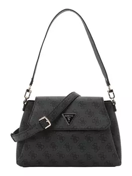 Сумка через плечо GUESS Shoulder Bag Sora, цвет black/mottled black
