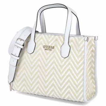 Сумка через плечо Guess Tote Bag SILVANA, белый