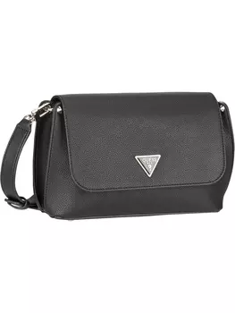 Сумка через плечо Guess Umhngetasche Meridian Flap Crossbody, черный