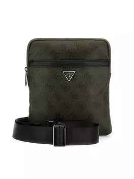 Сумка через плечо Guess Vezzola Smart Mini Bags HMEVZL P2223 Khakifarben, черный/хаки