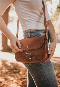 Сумка через плечо Gusti Leder, коричневый