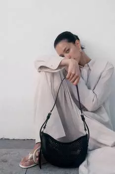 Сумка через плечо H&M, черный
