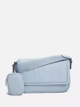 Сумка через плечо Haddington Mini Guess Factory, цвет pale denim