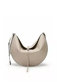 Сумка через плечо HALF MOON Massimo Dutti, цвет Stone