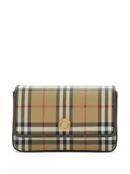 Сумка через плечо Hampshire BURBERRY, коричневый
