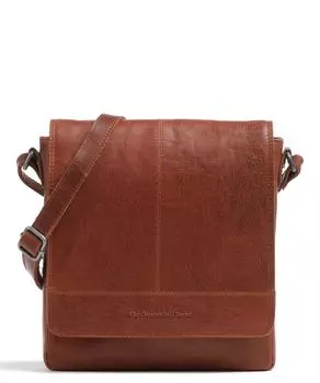 Сумка через плечо Hanau из зерненой кожи The Chesterfield Brand, коричневый