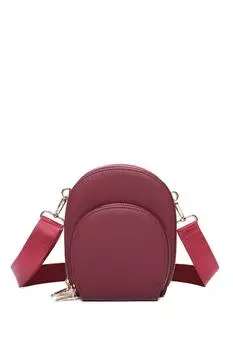 Сумка через плечо Hayling из искусственной кожи с тремя отделениями Fontanella Fashion, красный