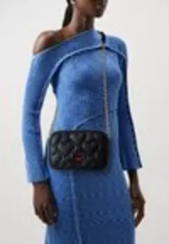 Сумка через плечо HEART OF NY QUILTED Dkny, черный