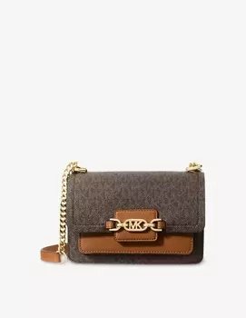 Сумка через плечо Heather XS Michael Michael Kors, цвет Brown/Acorn
