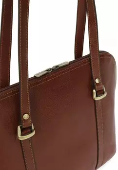 Сумка через плечо Hexagona, коричневый