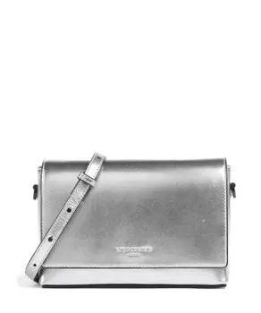 Сумка через плечо Hilla m из овчины Liebeskind, серебряный