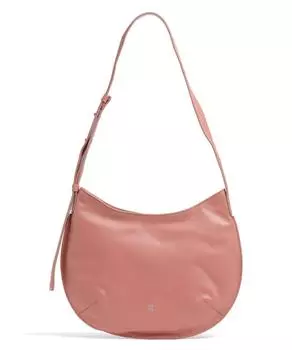 Сумка через плечо Hispani из мелкозернистой кожи Dudu Bags, розовый