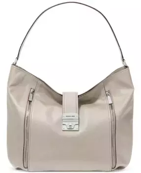 Сумка через плечо Hobo из кожи Extra Large Michael Kors, белый