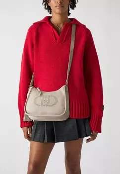 Сумка через плечо HOBO LIU JO, серо-коричневый