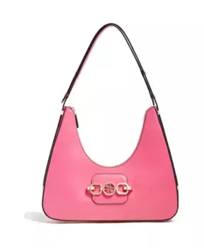 Сумка через плечо hobobag hensely фуксия hwvs8113020 Guess, розовый