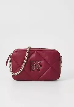 Сумка через плечо HOOK CAMERA BAG DKNY, бордовый