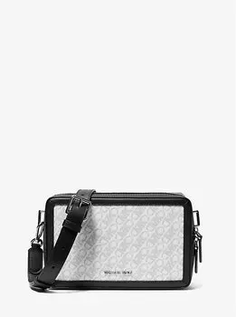 Сумка через плечо Hudson Empire с монограммой Michael Kors, белый