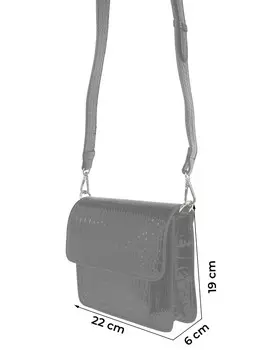 Сумка через плечо HVISK, черный