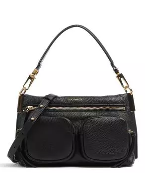 Сумка через плечо Hyle из зерненой кожи Coccinelle, черный