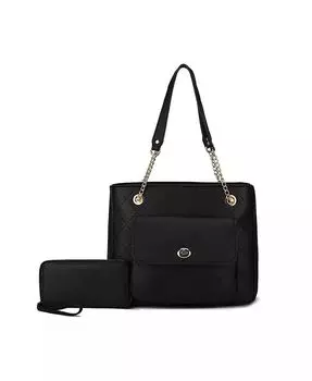 Сумка через плечо и кошелек Jenna — 2 предмета от Mia k Mkf Collection, черный
