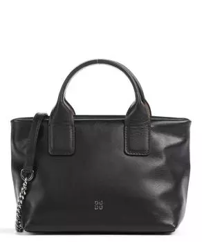 Сумка через плечо Ibiza из мелкозернистой телячьей кожи Dudu Bags, черный