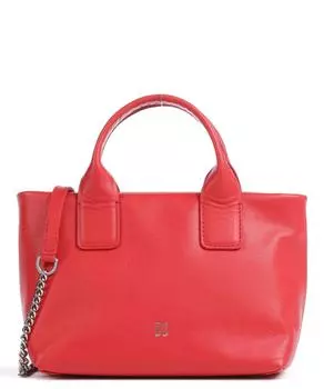 Сумка через плечо Ibiza из мелкозернистой телячьей кожи Dudu Bags, красный