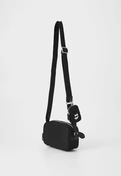 Сумка через плечо IKON CAMERA BAG KARL LAGERFELD, черный