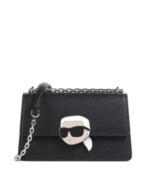 Сумка через плечо Ikon из переработанного полиуретана, полиуретан Karl Lagerfeld, черный