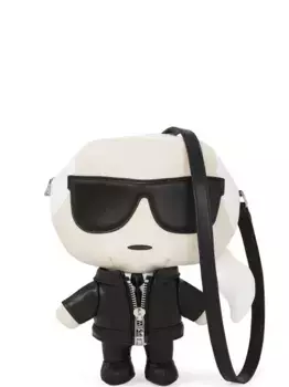 Сумка через плечо Ikon KARL LAGERFELD, белый