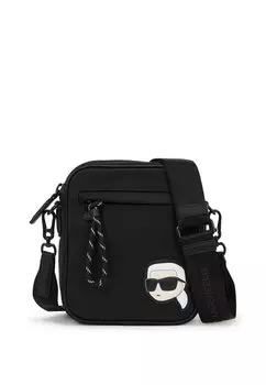 Сумка через плечо IKON KARL LAGERFELD, черный