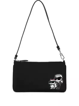 Сумка через плечо Ikon Karl Lagerfeld, черный