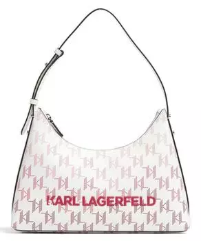 Сумка через плечо Ikonik 2.0 из искусственной кожи Karl Lagerfeld, белый