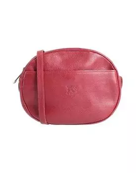 Сумка через плечо IL BISONTE, кирпично-красный