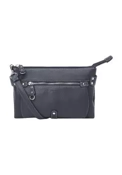 Сумка через плечо, имитация кожи, эмблема, однотонная, для женщин PICARD, цвет Ozean