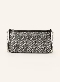 Сумка через плечо империя с драгоценными камнями Michael Kors, черный